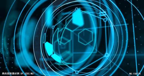 aehud科技感标志ae特效素材